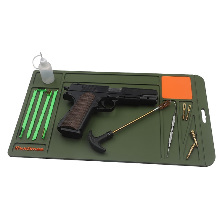 Le tapis de nettoyage des armes à feu essentiel: protégez votre arme à feu et votre espace de travail
