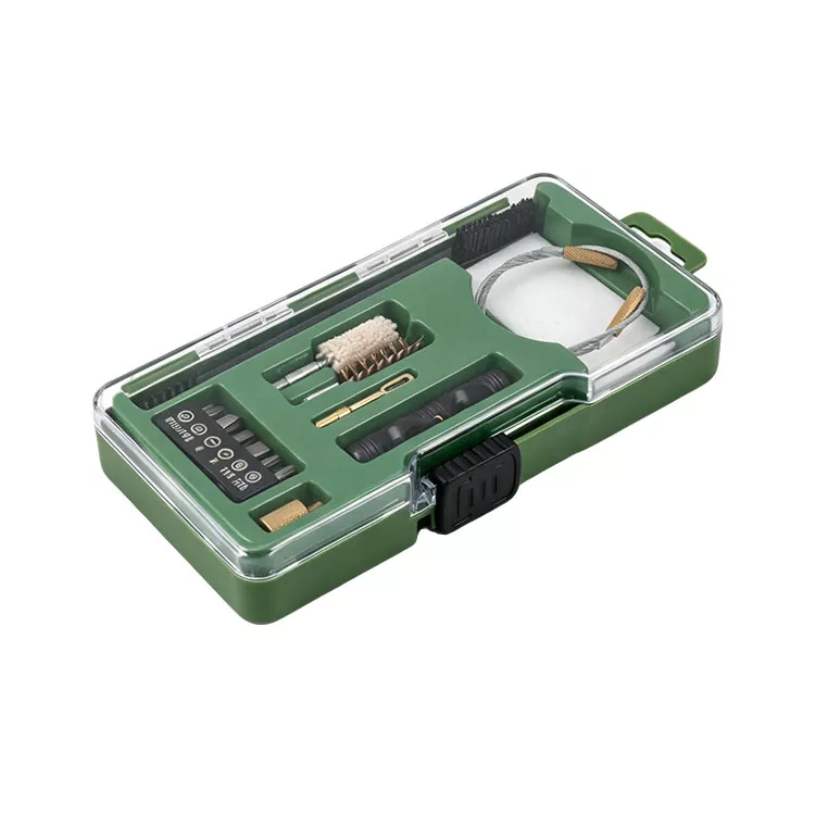 Kit de nettoyage pour arme de poing de calibre 45 avec câble
