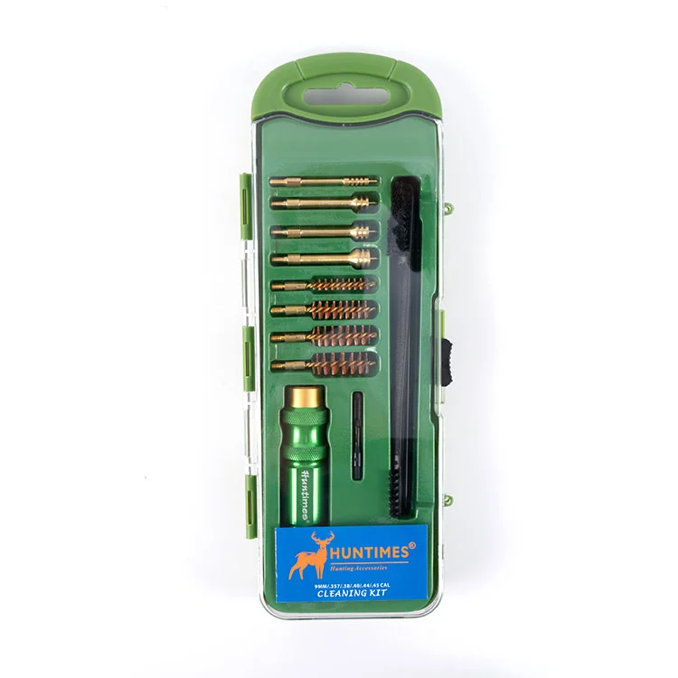 Kit de nettoyage pour armes de poing en alliage d'aluminium