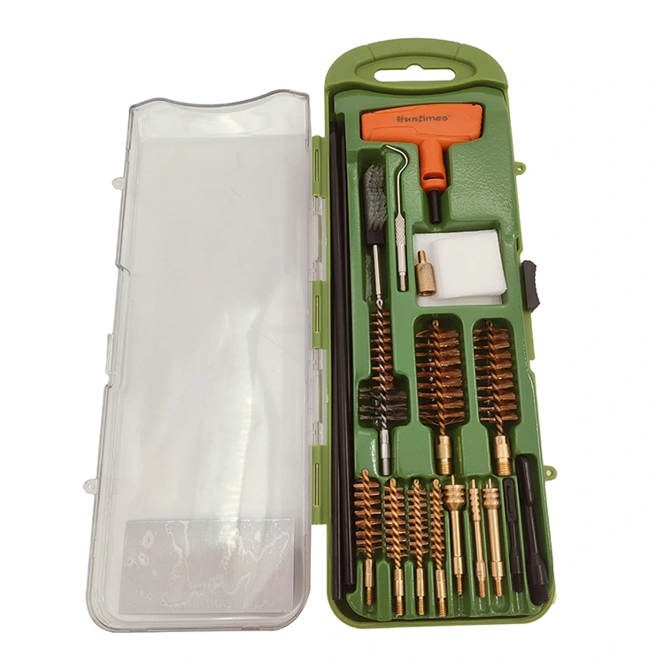 Horaire en alliage en aluminium Kit de nettoyage des armes à feu universel