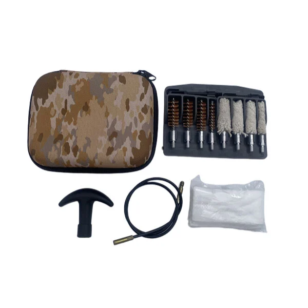 Kit de nettoyage de pistolet à arme de poing avec camouflage